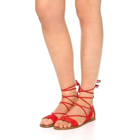 Madewell Bridget Lace Up Gladiator Sandals - Picture 2 of 7